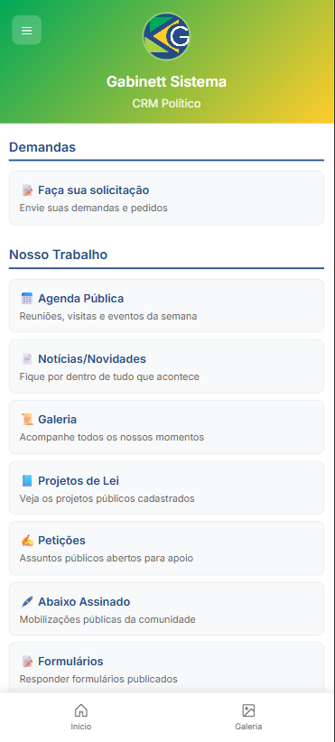 App web da comunidade